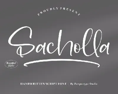 Sacholla font