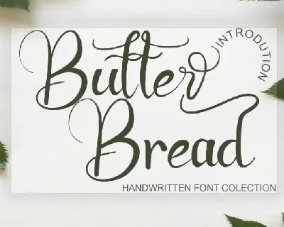 Butter Bread Calligraphy font