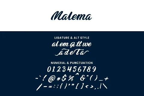 Malema font