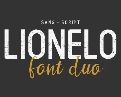 LIONELLO Special font