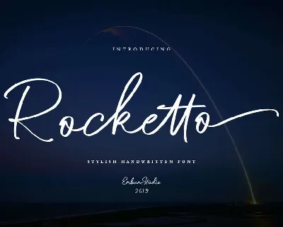 Rocketto font