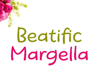 Beatific Margella font