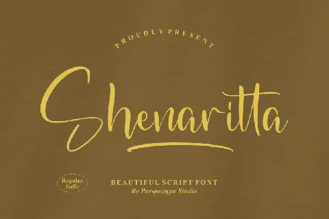 Shenaritta font