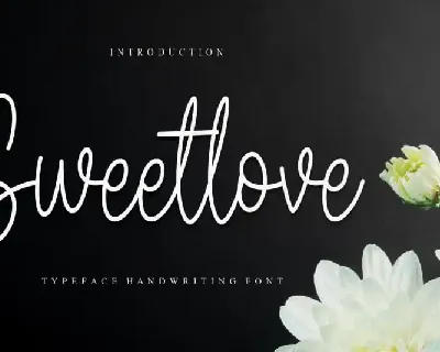 Sweetlove Script font
