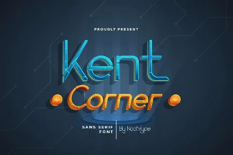 Kent Corner font