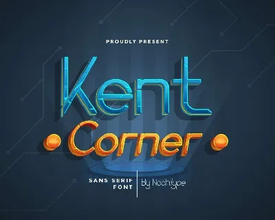 Kent Corner font