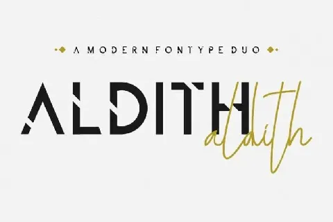 Aldith Duo Free font