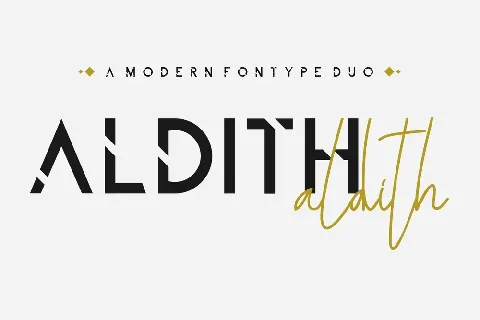 Aldith Duo Free font