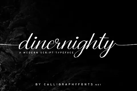 Dinernighty Demo font