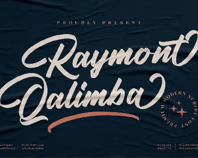 Raymont Qalimba font