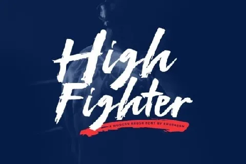 High Fighter font