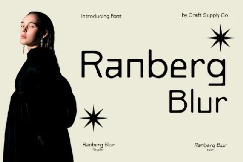 Ranberg Blur font