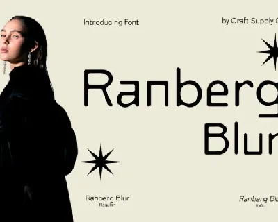 Ranberg Blur font