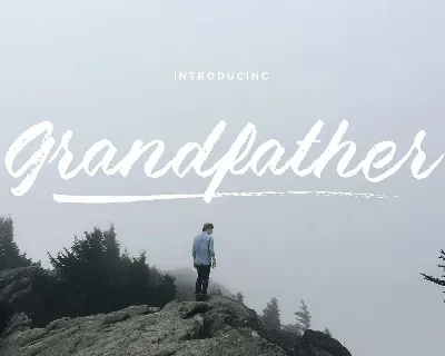 Grandfather Brush Script font