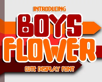 Boys Flower font