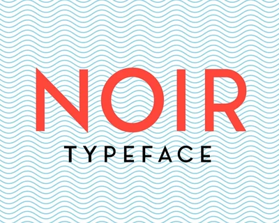 Noir Free font