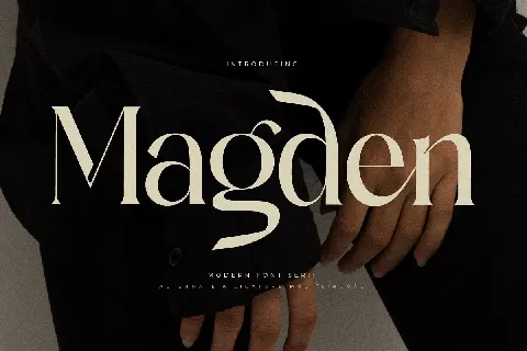 Magden font