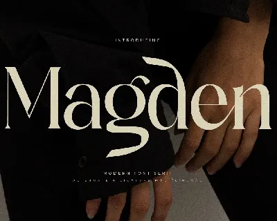 Magden font