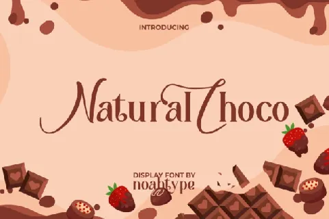 Natural Choco font