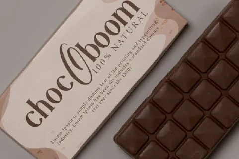 Natural Choco font