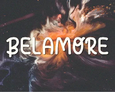 Belamore font