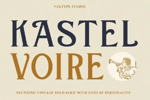 Kastel Voire Serif font