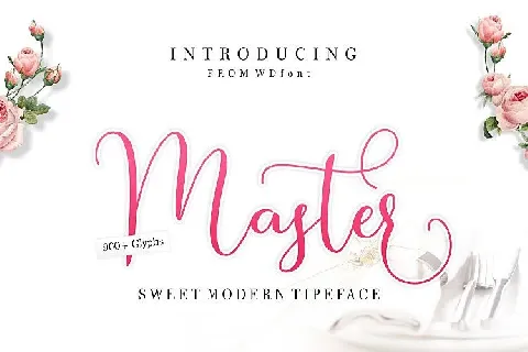 Master Script font