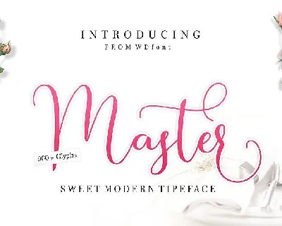 Master Script font