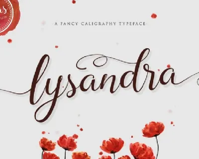 Lysandra Calligraphy font