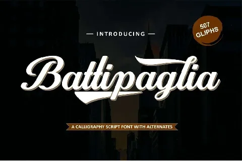 Battipaglia font