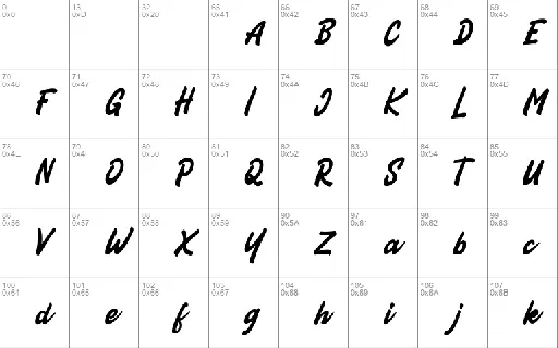 Mhoko FREE font