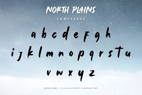 North Plains font