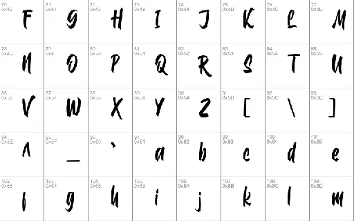 Rusthack font