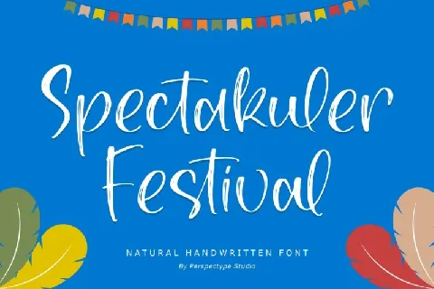 Spectakuler Festival font