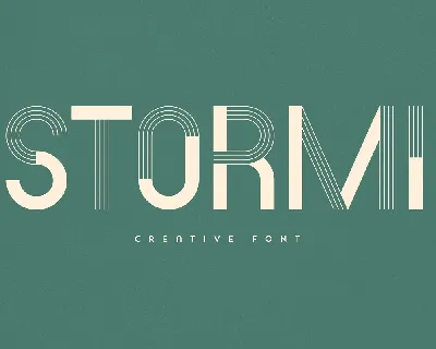 Stormi font