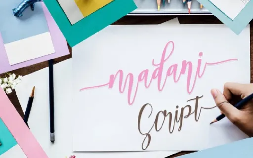 Madani Script font