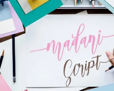 Madani Script font