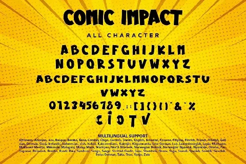 Comic Impact font