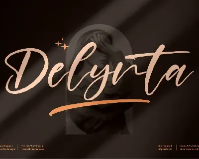 Delynta font