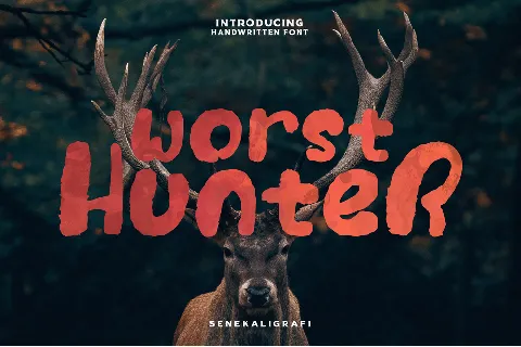 Worst Hunter Demo font