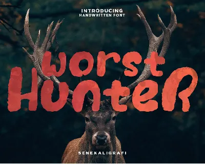 Worst Hunter Demo font