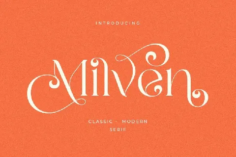 Milven font