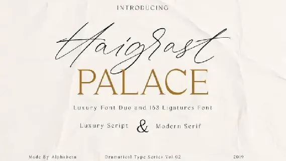 Haigrast Duo font