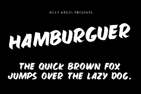 Hamburguer font