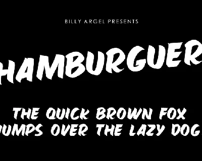 Hamburguer font