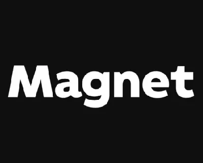 Magnet Sans Serif font