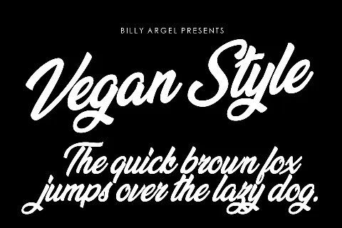 Vegan Style Free Download font