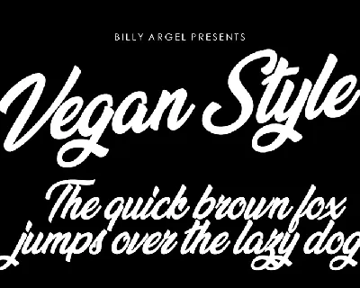 Vegan Style Free Download font