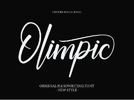 Olimpic font