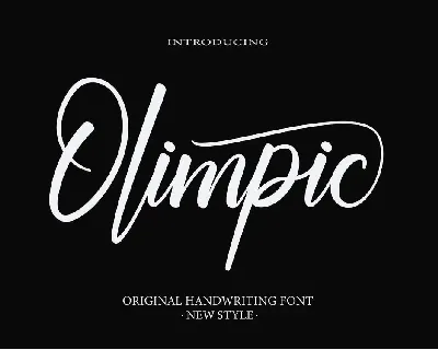 Olimpic font